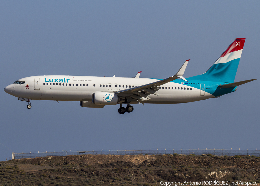 Luxair Boeing 737-8C9 (LX-LBA) | Photo 297944