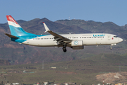 Luxair Boeing 737-8C9 (LX-LBA) at  Gran Canaria, Spain