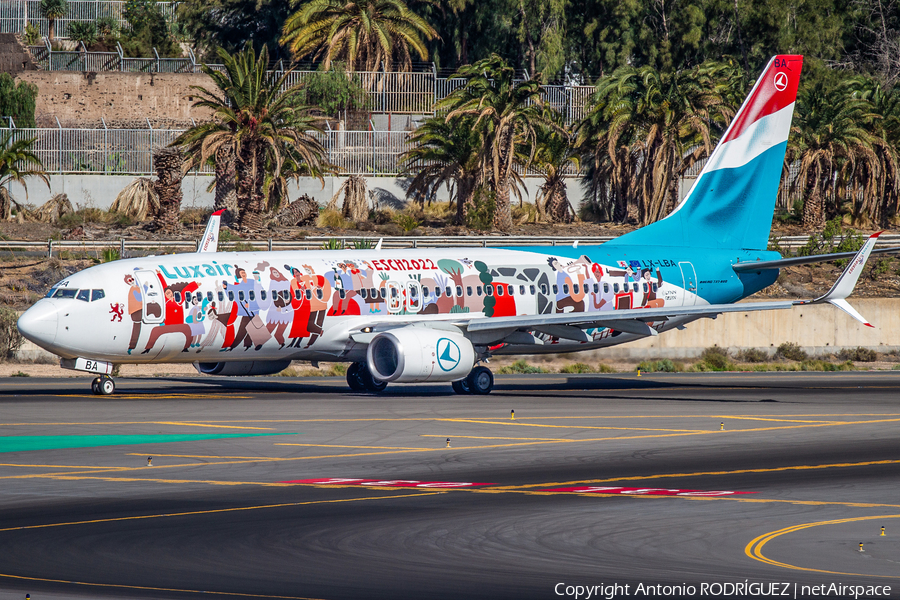 Luxair Boeing 737-8C9 (LX-LBA) | Photo 498818