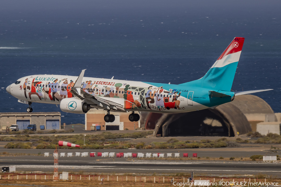 Luxair Boeing 737-8C9 (LX-LBA) | Photo 569278