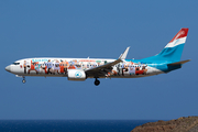 Luxair Boeing 737-8C9 (LX-LBA) at  Gran Canaria, Spain