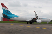 Luxair Boeing 737-8C9 (LX-LBA) at  Luxembourg - Findel, Luxembourg