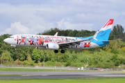 Luxair Boeing 737-8C9 (LX-LBA) at  Luxembourg - Findel, Luxembourg