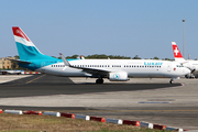 Luxair Boeing 737-8C9 (LX-LBA) at  Luqa - Malta International, Malta