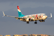 Luxair Boeing 737-8C9 (LX-LBA) at  Palma De Mallorca - Son San Juan, Spain