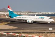 Luxair Boeing 737-86J (LX-LBB) at  Lanzarote - Arrecife, Spain