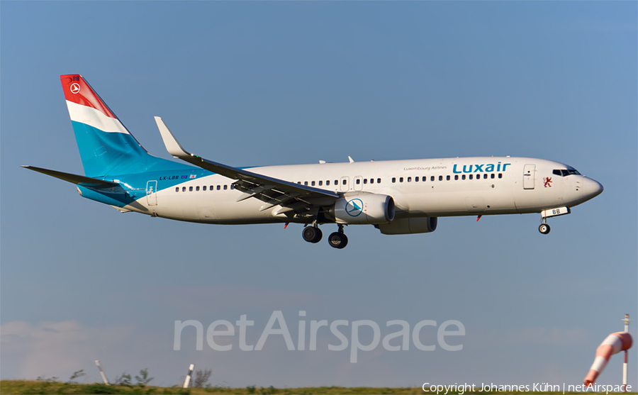 Luxair Boeing 737-86J (LX-LBB) | Photo 193825