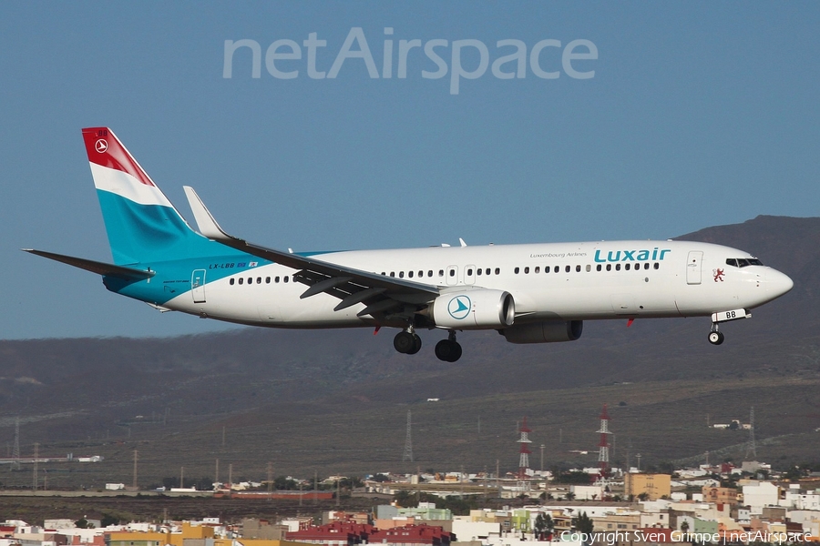Luxair Boeing 737-86J (LX-LBB) | Photo 315688