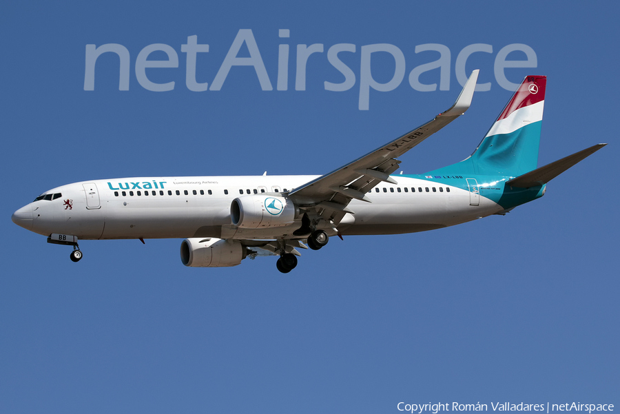 Luxair Boeing 737-86J (LX-LBB) | Photo 343120