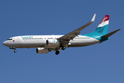 Luxair Boeing 737-86J (LX-LBB) at  Gran Canaria, Spain