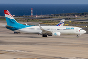 Luxair Boeing 737-86J (LX-LBB) at  Gran Canaria, Spain