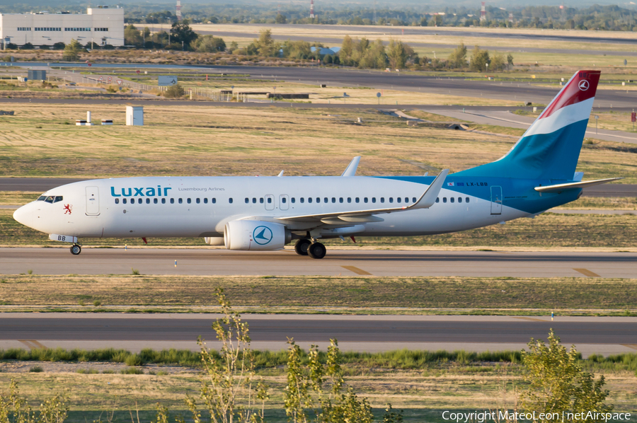 Luxair Boeing 737-86J (LX-LBB) | Photo 350545
