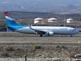 Luxair Boeing 737-86J (LX-LBB) at  Tenerife Sur - Reina Sofia, Spain
