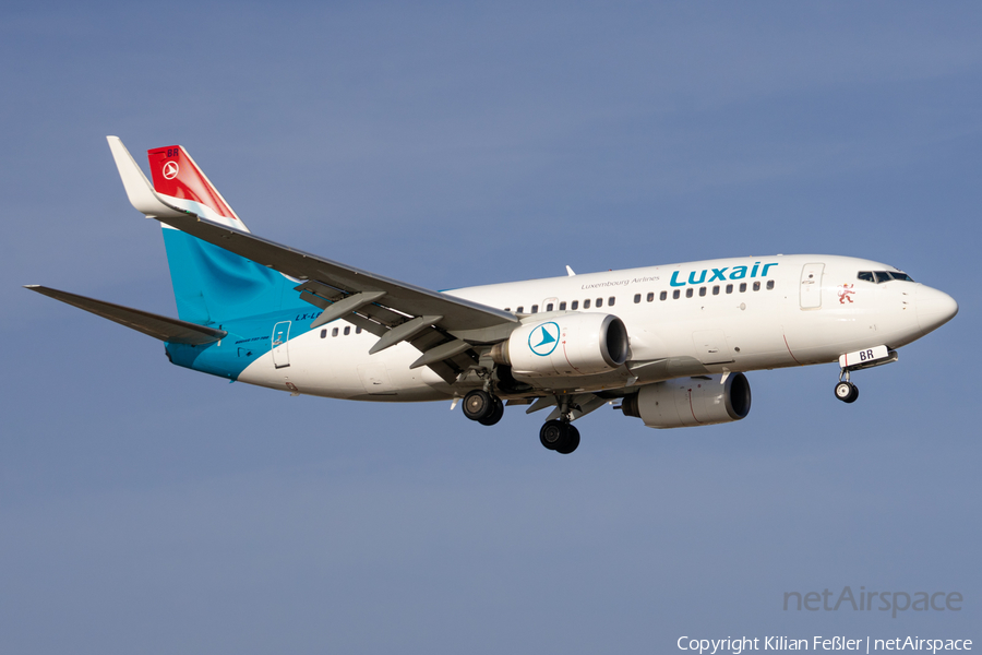 Luxair Boeing 737-7K2 (LX-LBR) | Photo 533959