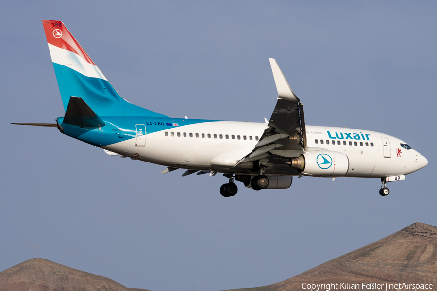 Luxair Boeing 737-7K2 (LX-LBR) | Photo 533960