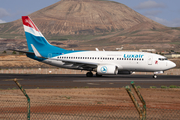 Luxair Boeing 737-7K2 (LX-LBR) at  Lanzarote - Arrecife, Spain