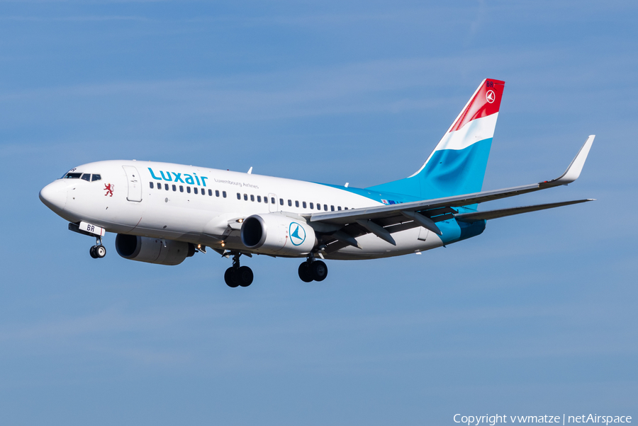 Luxair Boeing 737-7K2 (LX-LBR) | Photo 591643