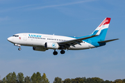 Luxair Boeing 737-7K2 (LX-LBR) at  Luxembourg - Findel, Luxembourg