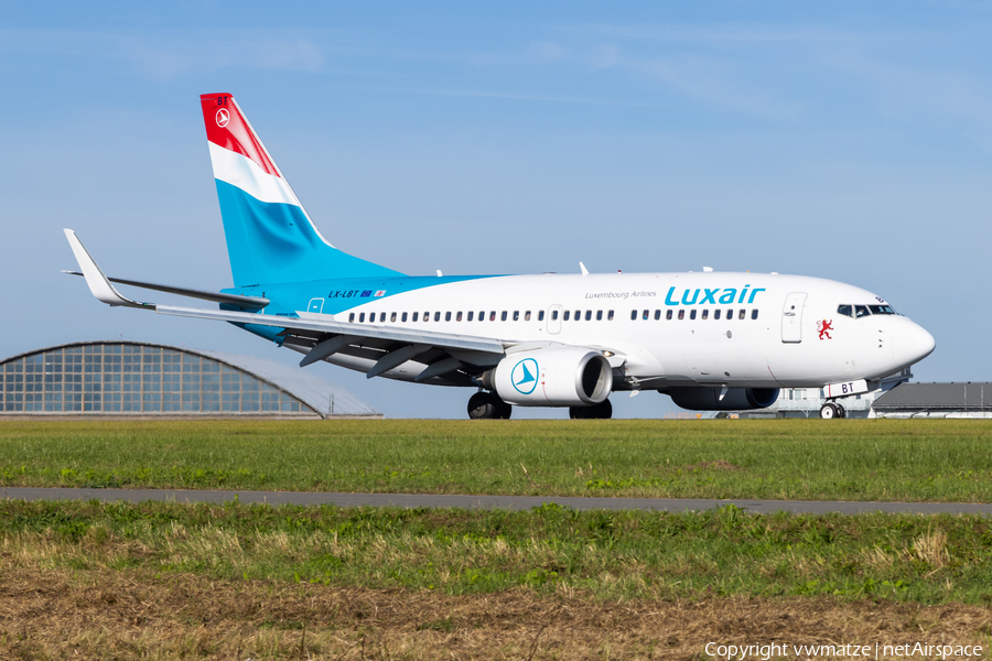 Luxair Boeing 737-7K2 (LX-LBT) | Photo 591629