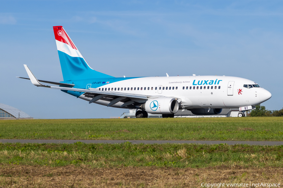 Luxair Boeing 737-7K2 (LX-LBT) | Photo 591630