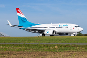 Luxair Boeing 737-7K2 (LX-LBT) at  Luxembourg - Findel, Luxembourg