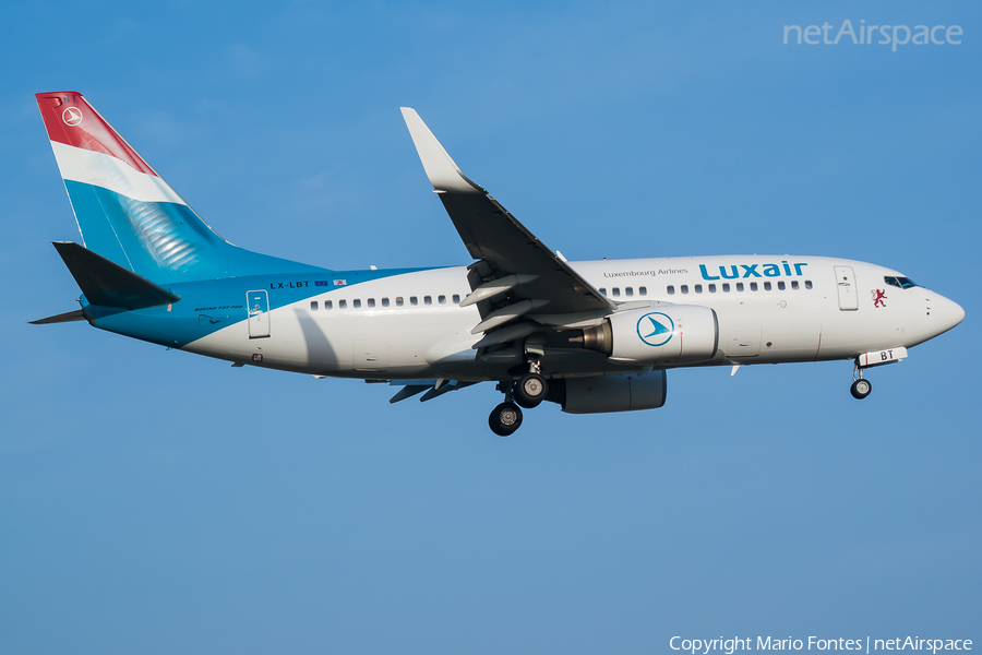 Luxair Boeing 737-7K2 (LX-LBT) | Photo 337555