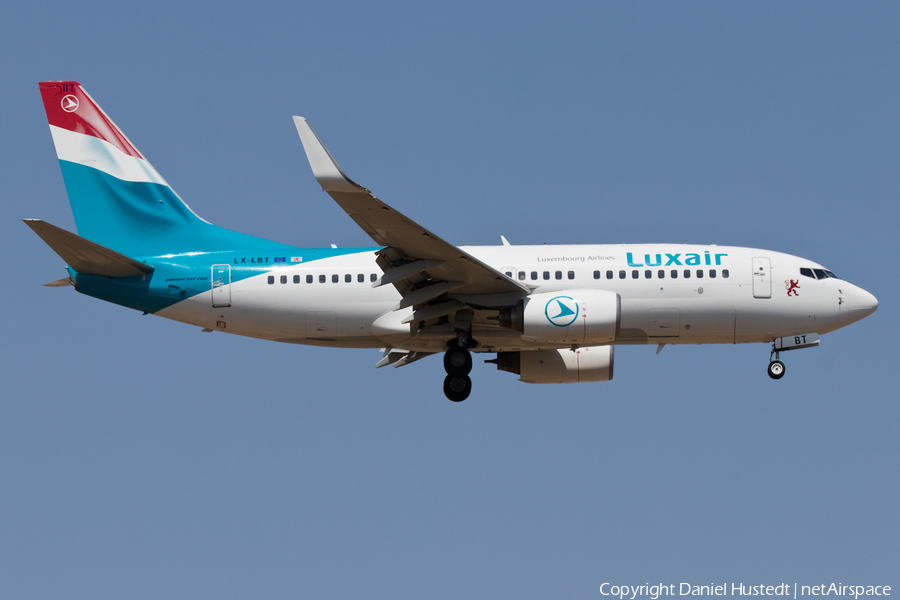 Luxair Boeing 737-7K2 (LX-LBT) | Photo 472537