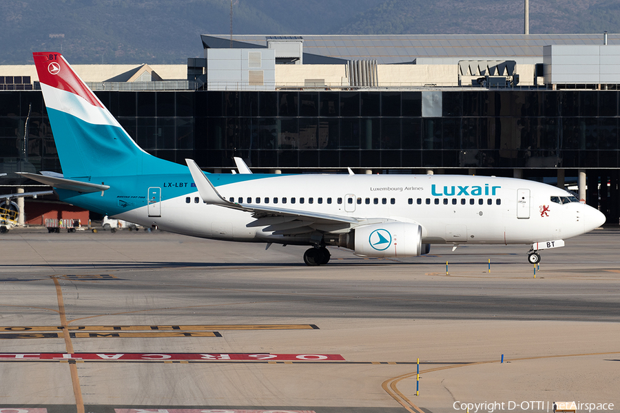 Luxair Boeing 737-7K2 (LX-LBT) | Photo 532304