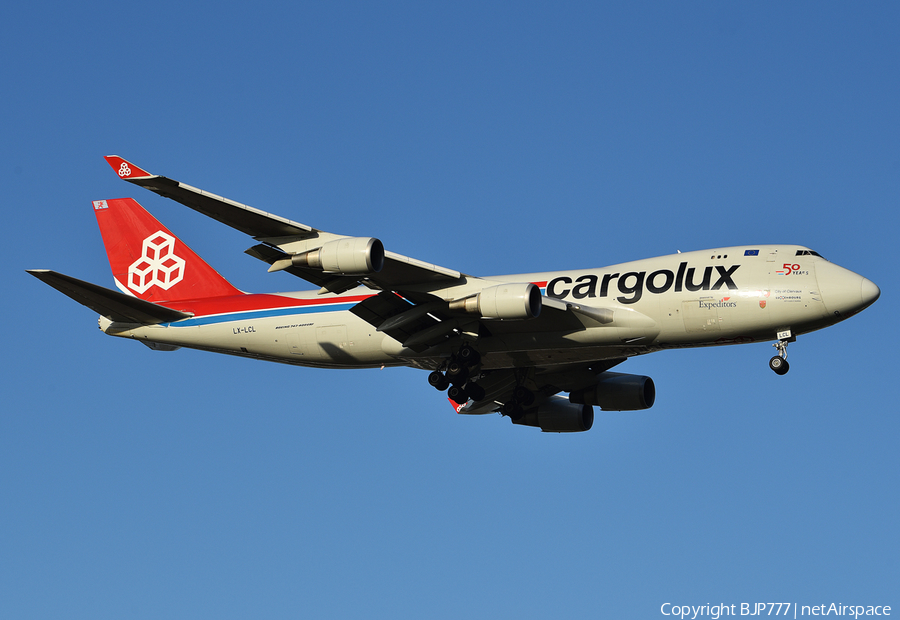 Cargolux Boeing 747-4HA(ERF) (LX-LCL) | Photo 468537