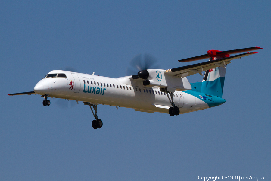 Luxair Bombardier DHC-8-402Q (LX-LGA) | Photo 368250