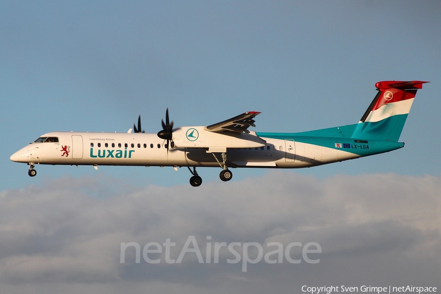 Luxair Bombardier DHC-8-402Q (LX-LGA) | Photo 16943