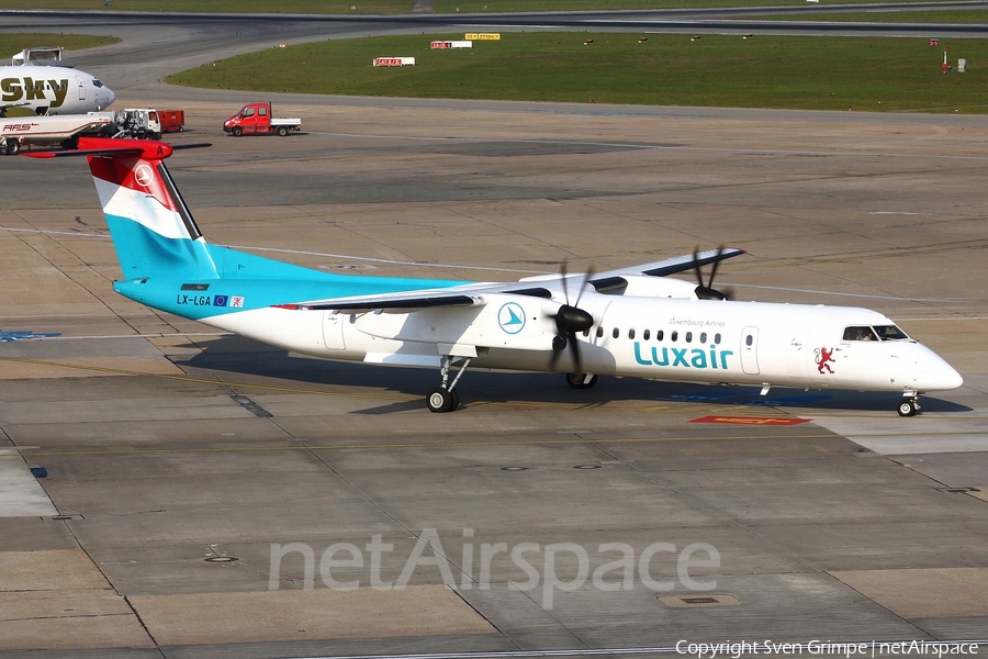 Luxair Bombardier DHC-8-402Q (LX-LGA) | Photo 21264