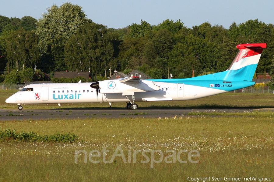 Luxair Bombardier DHC-8-402Q (LX-LGA) | Photo 41004