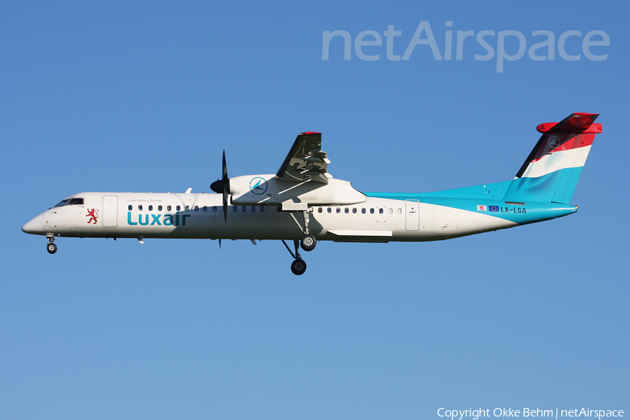 Luxair Bombardier DHC-8-402Q (LX-LGA) | Photo 71954