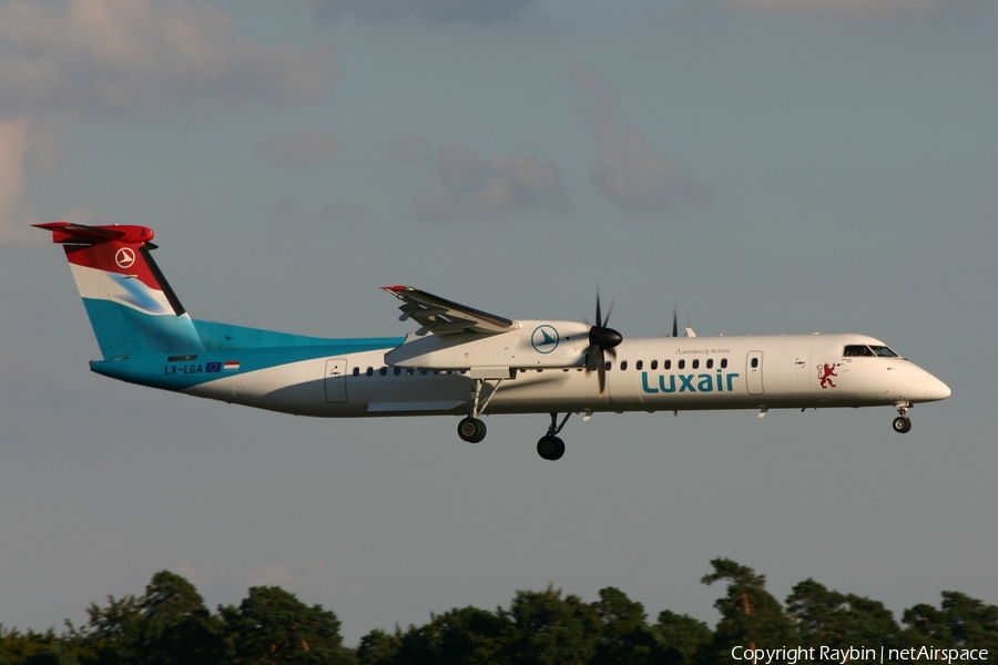 Luxair Bombardier DHC-8-402Q (LX-LGA) | Photo 562459