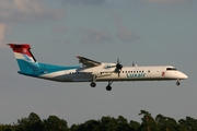 Luxair Bombardier DHC-8-402Q (LX-LGA) at  Luxembourg - Findel, Luxembourg