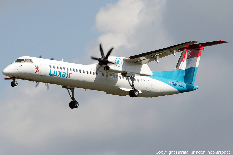 Luxair Bombardier DHC-8-402Q (LX-LGC) | Photo 293340