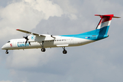 Luxair Bombardier DHC-8-402Q (LX-LGC) at  Frankfurt am Main, Germany