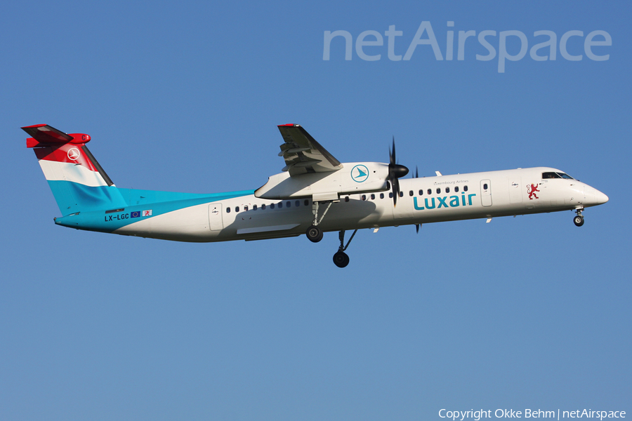 Luxair Bombardier DHC-8-402Q (LX-LGC) | Photo 71955