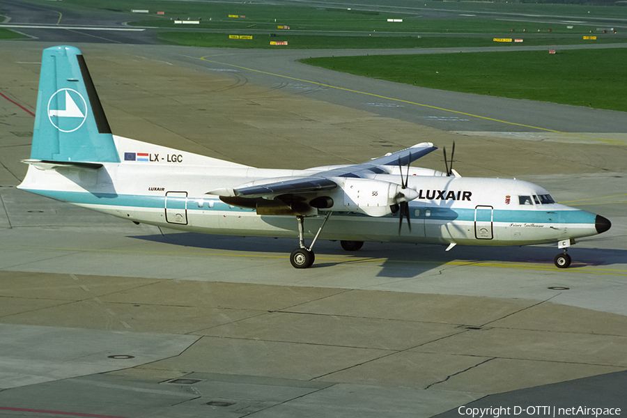 Luxair Fokker 50 (LX-LGC) | Photo 392995