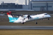 Luxair Bombardier DHC-8-402Q (LX-LGD) at  Hamburg - Fuhlsbuettel (Helmut Schmidt), Germany