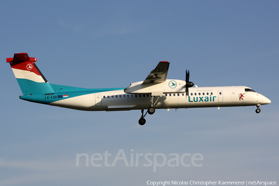 Luxair Bombardier DHC-8-402Q (LX-LGD) | Photo 121876