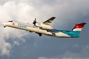 Luxair Bombardier DHC-8-402Q (LX-LGD) at  Hamburg - Fuhlsbuettel (Helmut Schmidt), Germany