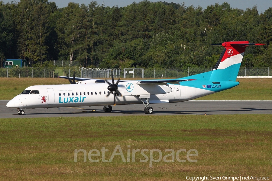 Luxair Bombardier DHC-8-402Q (LX-LGD) | Photo 26027