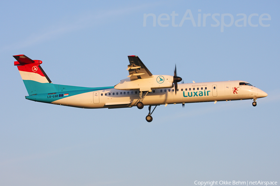 Luxair Bombardier DHC-8-402Q (LX-LGD) | Photo 71956