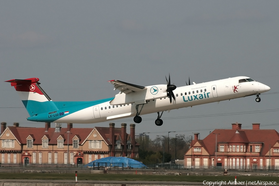 Luxair Bombardier DHC-8-402Q (LX-LGD) | Photo 371232