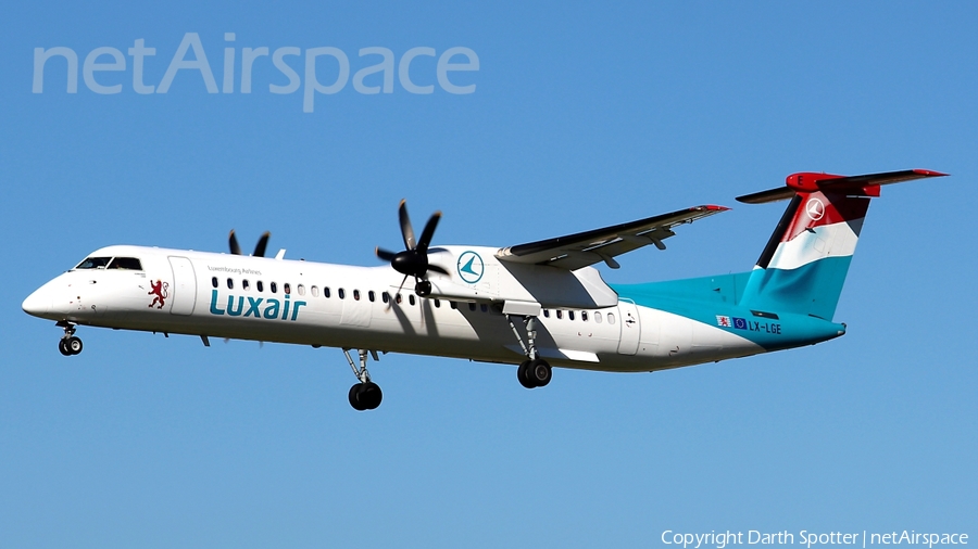 Luxair Bombardier DHC-8-402Q (LX-LGE) | Photo 143313