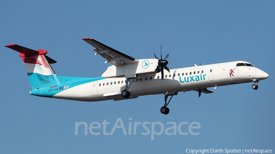 Luxair Bombardier DHC-8-402Q (LX-LGE) | Photo 208723