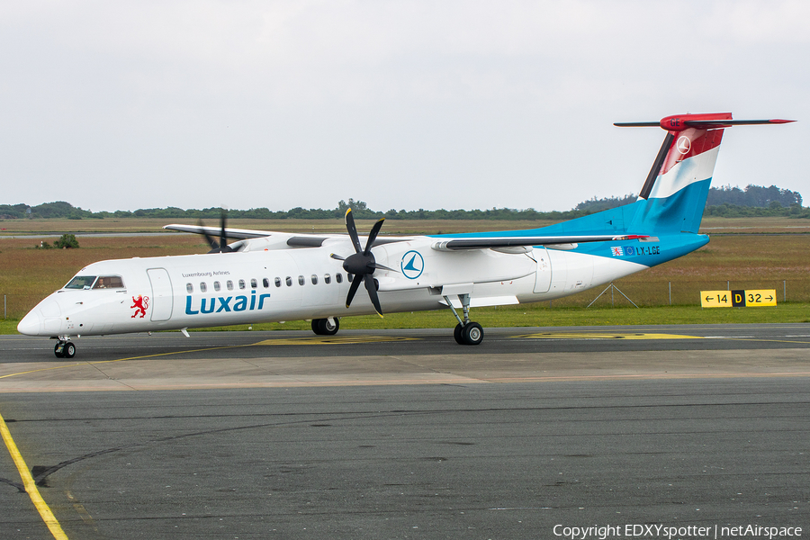 Luxair Bombardier DHC-8-402Q (LX-LGE) | Photo 512748