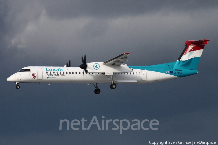 Luxair Bombardier DHC-8-402Q (LX-LGE) | Photo 114356